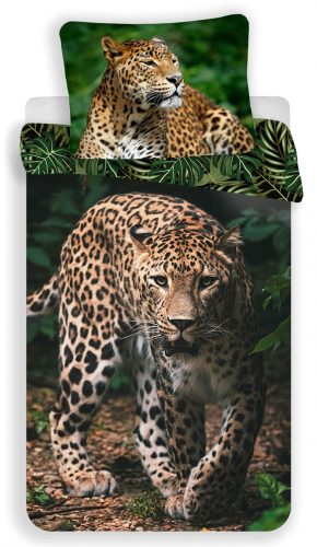 Leopard Lenjerie de pat 140×200cm, 70×90 cm.