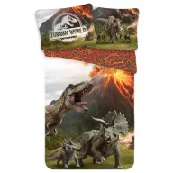   Jurassic World Lava set de lenjerie de pat 140x200 cm, 70x90 cm