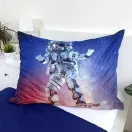 Astronaut Surf lenjerie de pat 140×200cm, 70x90 cm microfibră