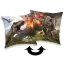 Jurassic World Pernă Volcano, pernă decorativă 40*40 cm