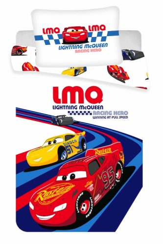 Disney Mașini Racing Hero Lenjerie de pat pentru copii 100×135cm, 40×60 cm
