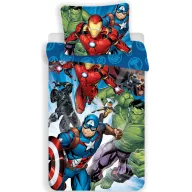 Avengers Brands set de lenjerie 140×200cm, 70×90 cm
