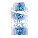 Gamer Game Over set lenjerie de pat 140×200cm, 70×90 cm