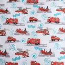 Pompierul Sam set de lenjerie de pat Team 140×200cm, 70×90 cm
