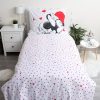 Disney Mickey  Set de lenjerie de pat Minnie Love 140×200cm, 70×90 cm