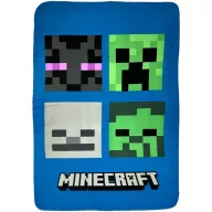 Minecraft Pătură super moale din fleece Bad Mobs 100*150cm