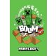 Minecraft Boom Creeper Super Soft pătură polară 100x150cm