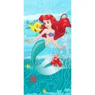   Prințesele Disney Prosop de baie, prosop de plajă Ariel Friends 70x140cm