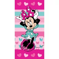   Disney Minnie  Prosop de baie Hearts, prosop de plajă 70x140cm