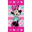 Disney Minnie  Prosop de baie Hearts, prosop de plajă 70x140cm