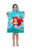 Prințesele Disney, Ariel prosop poncho 50x115 cm