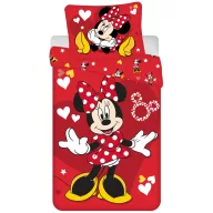   Disney Minnie  Love & Stars Husă pentru lenjerie de pat 140×200 cm, 70×90 cm