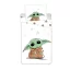 Star Wars Baby Yoda set de lenjerie 140x200 cm, 70x90 cm