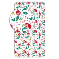 Prințesele Disney Cearșaf cu elastic Ariel 90x200 cm