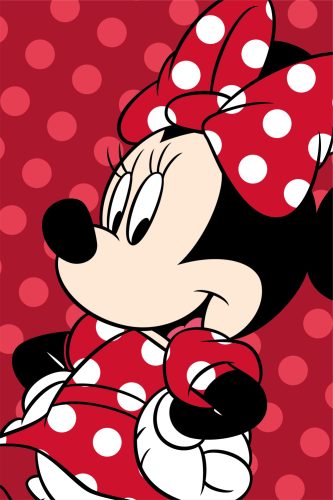Disney Minnie Red mikroflanel pătură 100x150cm