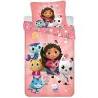   Gabby's Dollhouse Peaceful husa de pat 140×200cm, 70×90 cm