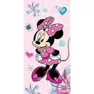 Disney Minnie  Pink Floral prosoape de plajă 70x140cm