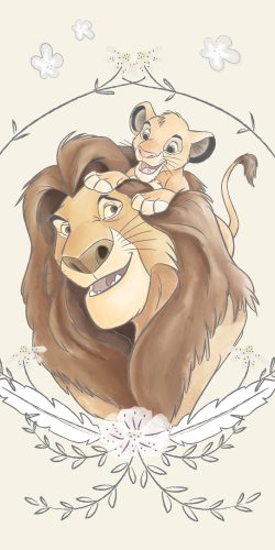 Disney Regele Leu Simba Disney Regele Leu prosop de baie prosop de plajă 70x140cm