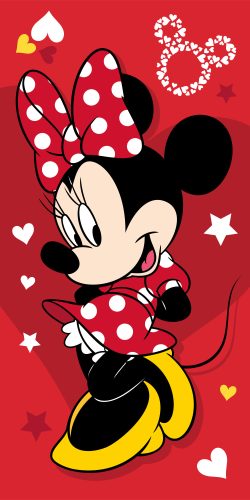 Disney Minnie Pretty in Red prosop de baie prosop de plajă 70x140cm