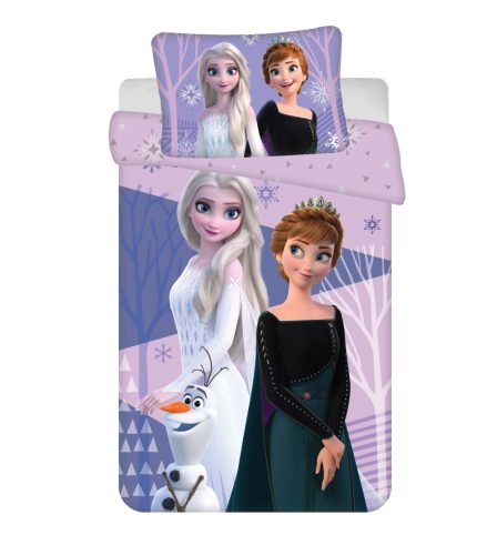 Disney Regatul de gheață Purple Lenjerie de pat pentru copii 100×135 cm, 40×60 cm