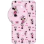 Disney Minnie  Pretty in Pink cearșaf cu elastic 90x200 cm