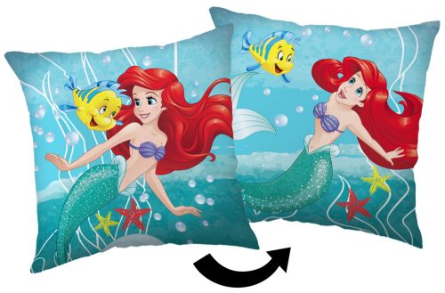 Prințesele Disney, Ariel pernă, pernă decorativă 35x35 cm