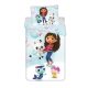 Gabby's Dollhouse Bubbles Set lenjerie de pat 140×200 cm, 65×65 cm microfibră