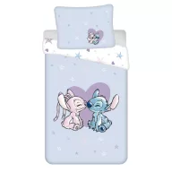   Disney Lilo și Stitch Heart lenjerie de pat 140×200cm, 70×90 cm