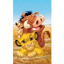 Disney Regele Leu Pride Lands Trio prosop de mâini, prosop de față, prosop 30x50 cm