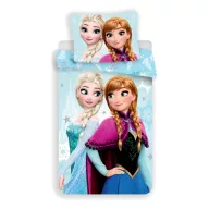  Disney Regatul de gheață Light Blue set de lenjerie de pat 140×200cm, 70×90 cm