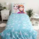 Disney Regatul de gheață Light Blue set de lenjerie de pat 140×200cm, 70×90 cm