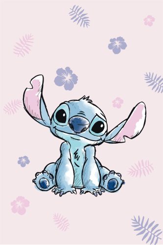 Disney Lilo și Stitch Pink Pătură de microfleece 100x150cm