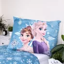 Disney Regatul de gheață White Snowflake așternut de pat pentru copii 100×135 cm, 40×60 cm
