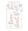Lenjerie de pat pentru copii iepure Rest 100x135 cm, 40x60 cm
