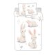 Lenjerie de pat pentru copii iepure Rest 100x135 cm, 40x60 cm
