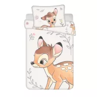   Disney Bambi Beige lenjerie de pat pentru copii 100×135cm, 40×60 cm