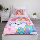 Patrula Cățelușilor Girls Friends lenjerie de pat pentru copii 100×135cm, 40×60 cm