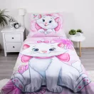 Disney Marie Rose set de lenjerie de pat 140×200cm, 70×90 cm