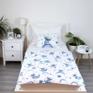 Disney Lilo și Stitch Rainbow Set lenjerie pat copii 100×135 cm, 40×60 cm