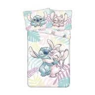   Disney Lilo și Stitch Leaves lenjerie de pat 140×200cm, 70×90 cm