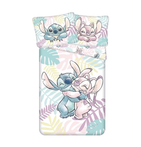 Disney Lilo și Stitch Leaves lenjerie de pat 140×200cm, 70×90 cm
