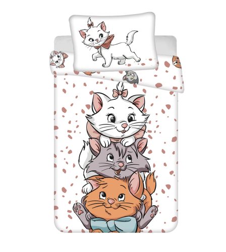 Disney Marie Friends husa de pat pentru copii 100×135 cm, 40×60 cm