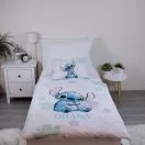 Disney Lilo și Stitch Ohana White Set lenjerie pat copii 100×135 cm, 40×60 cm