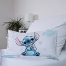 Disney Lilo și Stitch Ohana White Set lenjerie pat copii 100×135 cm, 40×60 cm