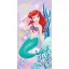 Prințesele Disney Prosop de baie, prosop de plajă Ariel Pink 70x140cm