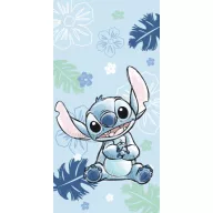   Disney Lilo și Stitch Ohana Blue Prosop de baie roz, Prosop de plajă 70x140cm