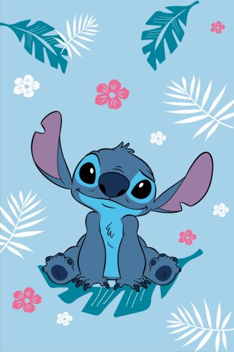 Disney Lilo și Stitch Blue pătură polară 100x150cm