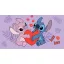 Disney Lilo și Stitch Kiss Prosop de baie roz, Prosop de plajă 70x140cm