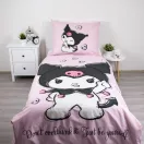 Hello Kitty Kuromi Be Yourself set de lenjerie 140×200cm, 70×90 cm