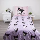 Hello Kitty Kuromi Be Yourself set de lenjerie 140×200cm, 70×90 cm